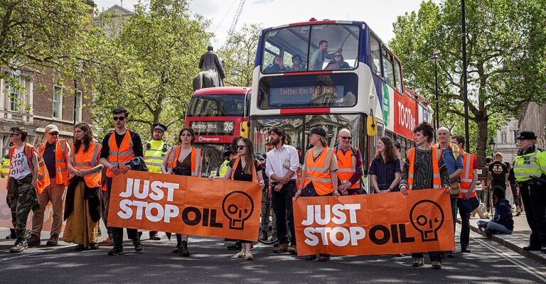 Just Stop Oil by Alisdare Hickson