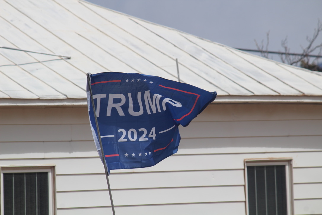 Trump flag, Arizona, by Quinn Desilets