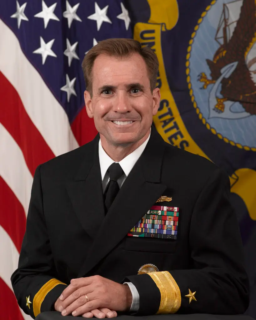 John Kirby - U.S. Navy