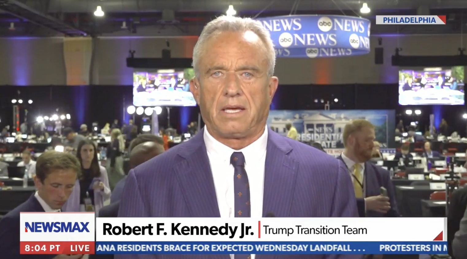 Watch RFK Jr. Slam ABC News for Obviously Favoring Harris During Debate