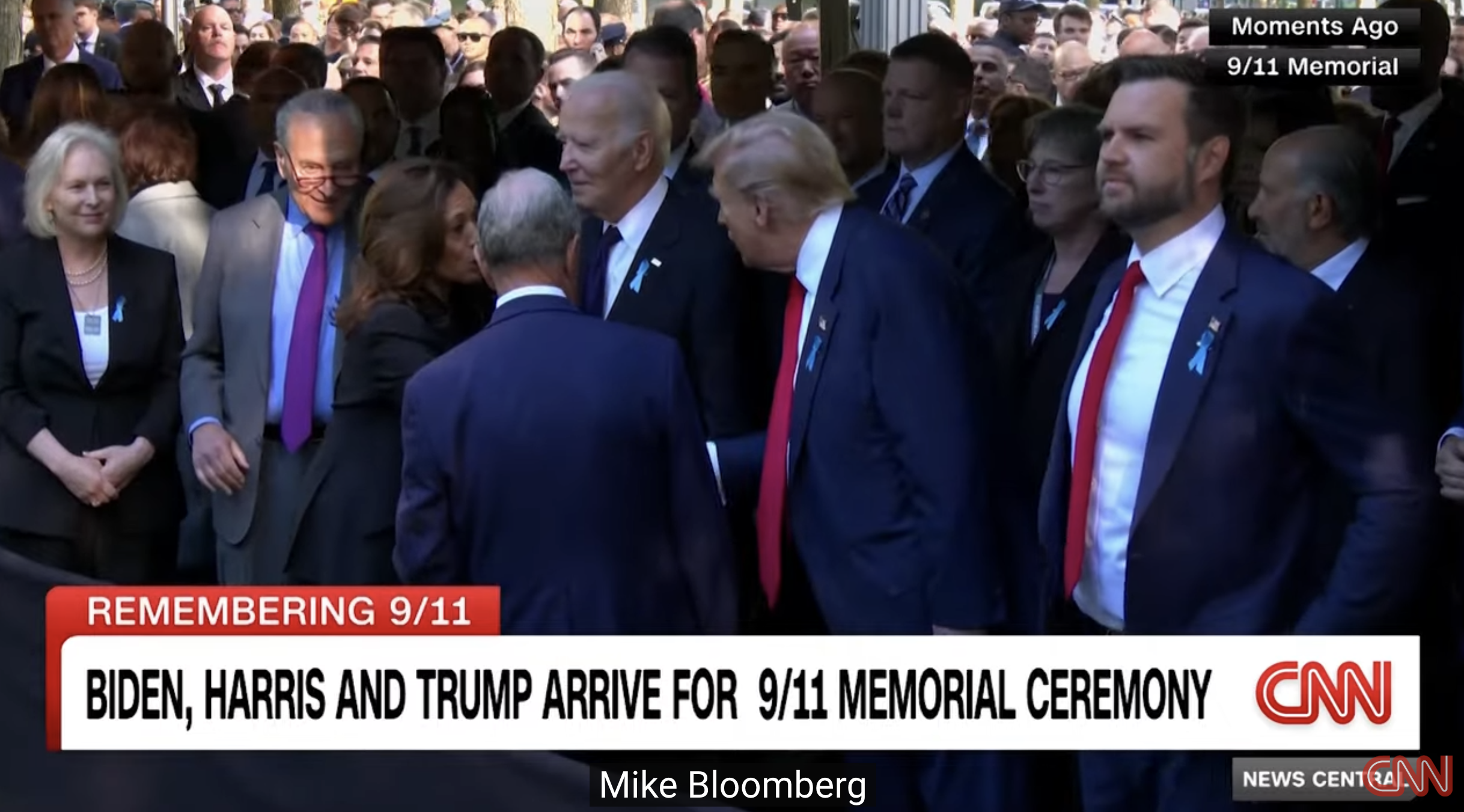 Watch Trump and Harris Shake Hands Just Hours After Debate