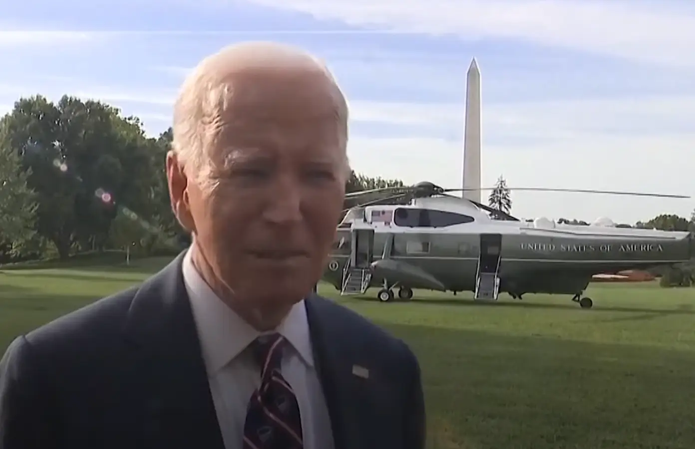 Biden Suggests Ramping Up Trump’s Secret Service Protection