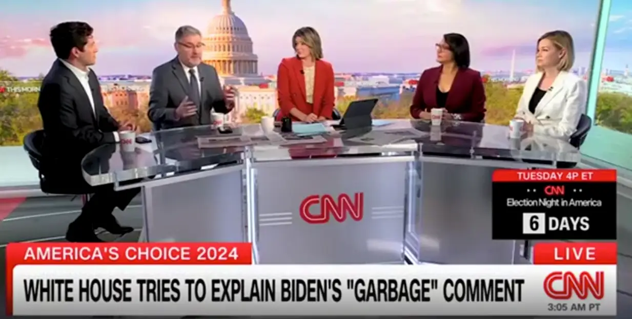 CNN: Biden Should “Embrace” Calling Millions of Americans “Garbage”