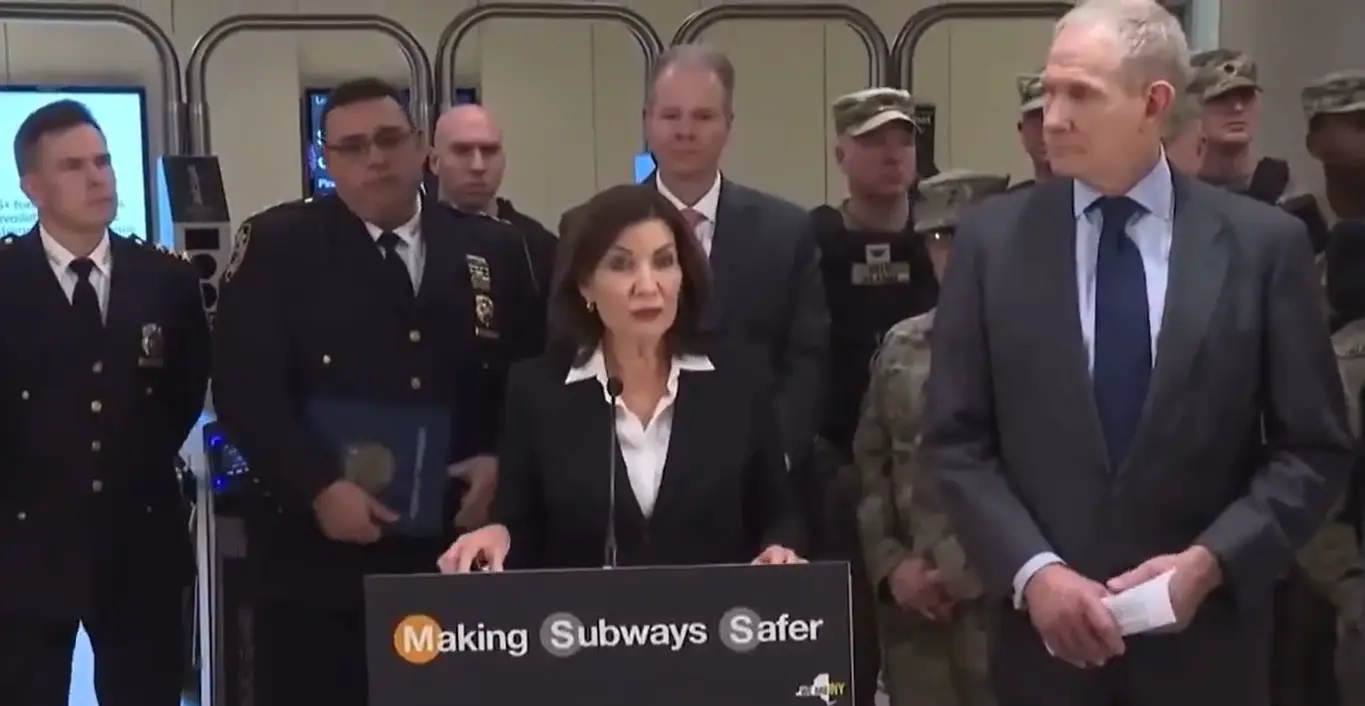 NY Gov. Kathy Hochul Confronted with Actual Crime Statistics Contradicting Her “Subways are Safer” Narrative