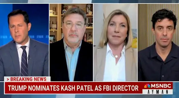 Liberals Freak Out at Nomination of Kash Patel for FBI Director